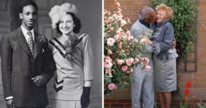 Read more about the article She married a black guy and her family disowned her, but 70 years later, she and her husband are still going strong.