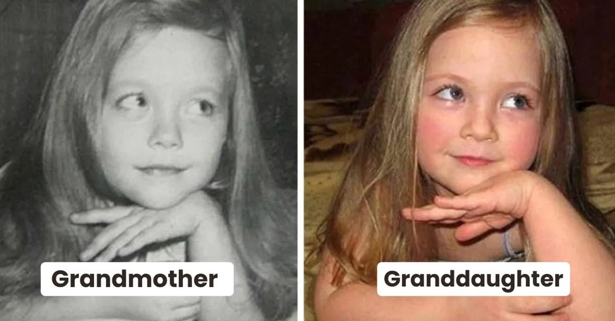 You are currently viewing 16 Pictures of kids who look almost exactly like their parents or grandparents